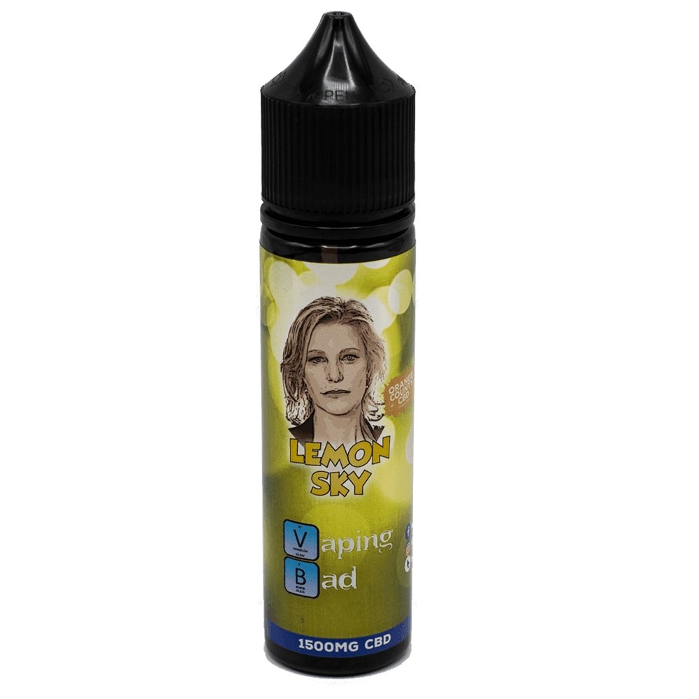 Orange County CBD - CBD Vape E-Liquid - Lemon Sky (Lemon Tart) - 1500mg - 50ml - Mowbray CBD