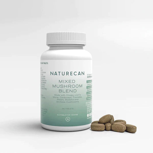 Naturecan Mixed Mushroom Blend Tablets - 90 per Tub