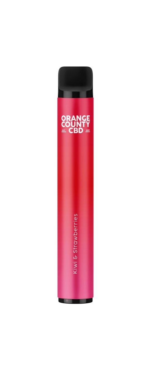 Orange County CBD - 2ml Disposable CBD Vape Pen - Kiwi & Strawberries - 500mg - CBD/CBG - Mowbray CBD
