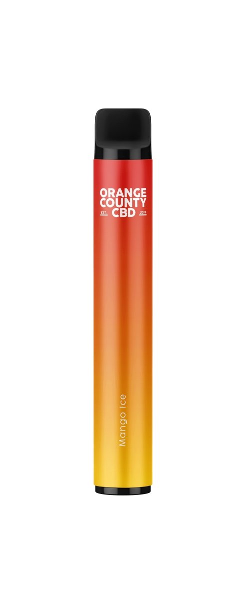 Orange County CBD - 2ml Disposable CBD Vape Pen - Mango Ice - 500mg - CBD/CBG - Mowbray CBD