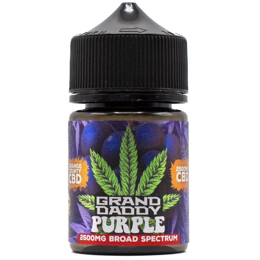 Orange County CBD - CBD Vape Juice Grand Daddy Purple - 50ml - Mowbray CBD