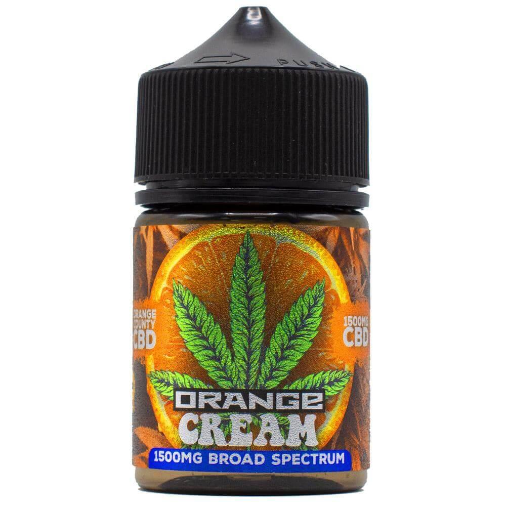 Orange County CBD - CBD Vape Juice Orange Cream - 50ml - Mowbray CBD