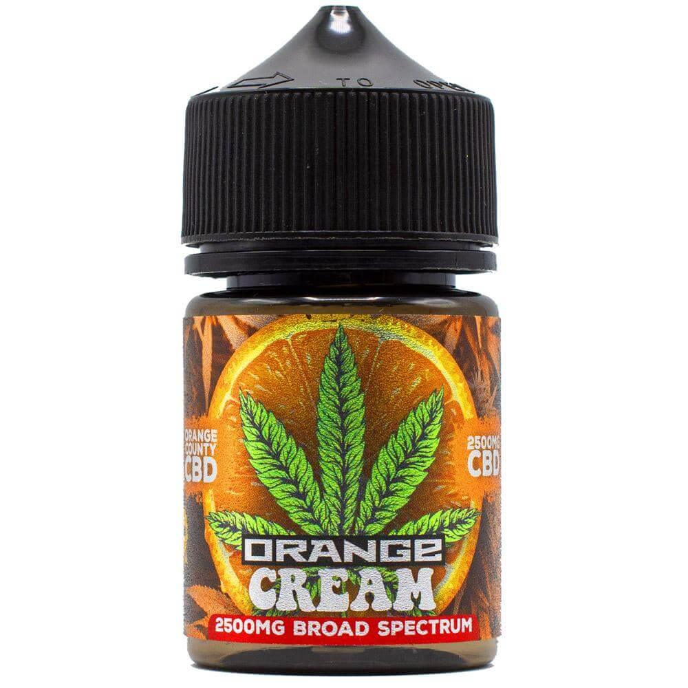 Orange County CBD - CBD Vape Juice Orange Cream - 50ml - Mowbray CBD