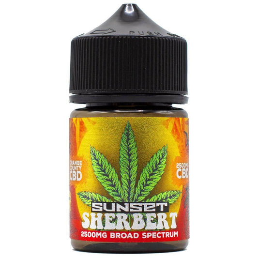 Orange County CBD - CBD Vape Juice Sunset Sherbet - 50ml - Mowbray CBD