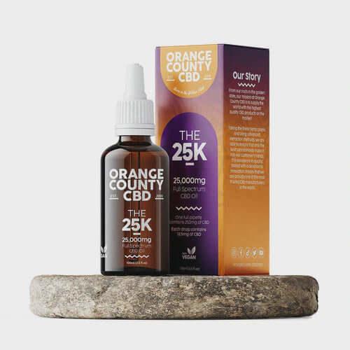 Orange County CBD - Full Spectrum CBD Oil - 25000mg - 100ml - Mowbray CBD